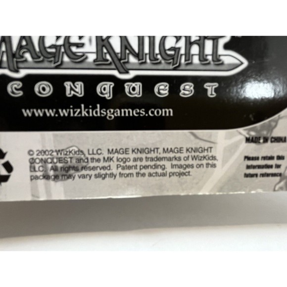 Mage Knight Conquest Radiant Light Dragon Wizkids 2002 D&D clix Mini NEW - Picture 7 of 12
